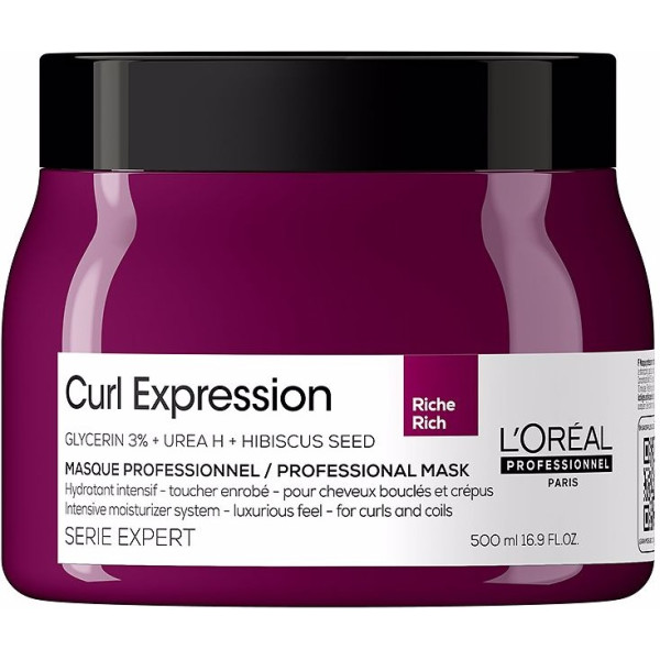 L'Oréal Expert Professionnel Curl Expression Masque Professionnel Riche 500 ml unisexe