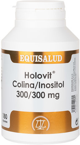 Equisalud Holovit Colina/Inositol 300/300 Mg 180 CáPsulas-image