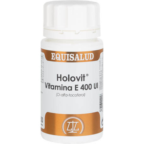 Equisalud Holovit Vitamina E 400 Ui 50 Cápsulas