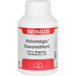 Equisalud Holomega Oseonutrient Ca Y Mg Com Vitaminas D3 E K2 180 Cápsulas