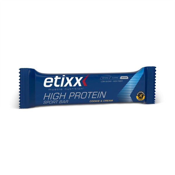 Etixx Barretta sportiva ad alto contenuto proteico 1 barretta X 55 gr