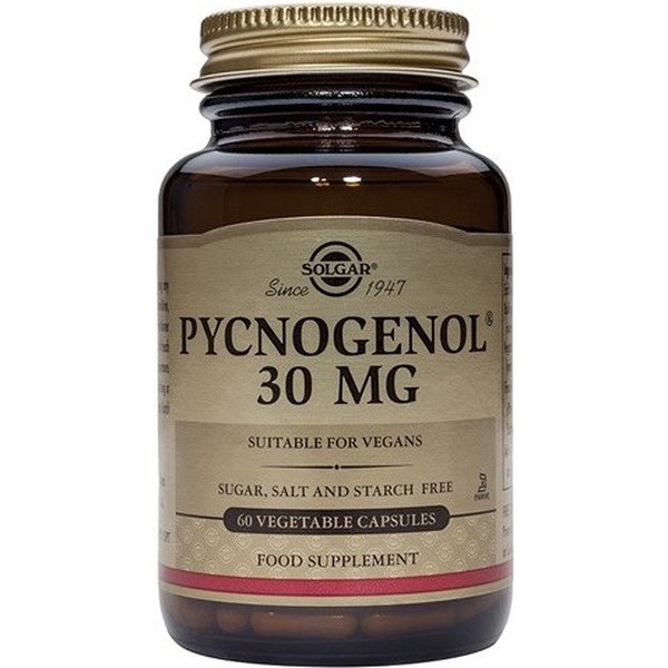 Solgar Pycnogenol 30 mg 60 cápsulas