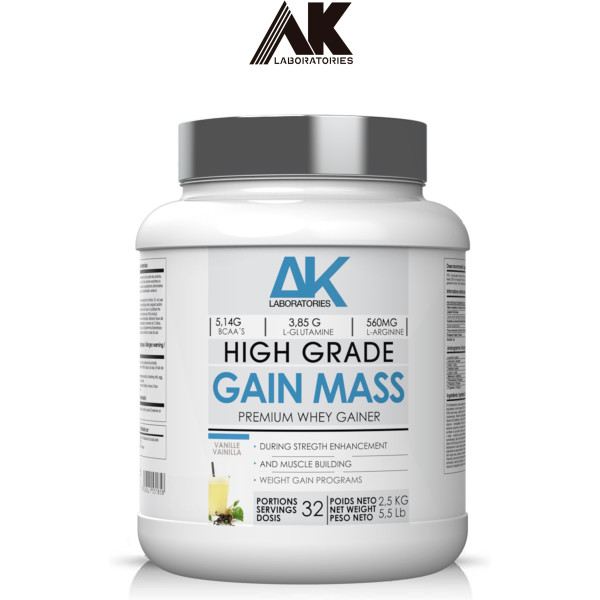 Mtx Nutrition Gain Mass Ak  [2.5 Kg] Suplemento Premium Energetico/proteinico
