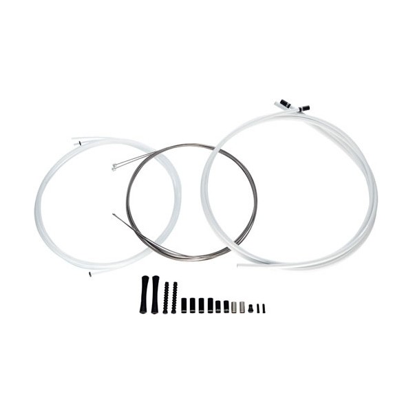 Sram Cable-Funda Cambio Slickwire Pro Road-MTB 4 mm Blanco