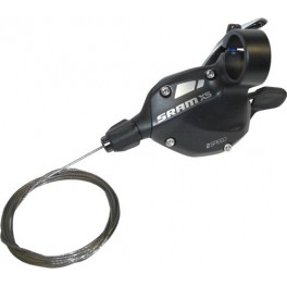 Sram Mando X5 Trigger 2 Velocidades Delantero Negro