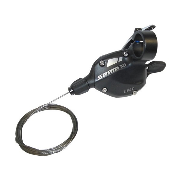 Sram Mando X5 Trigger 2 Speed Voor Zwart