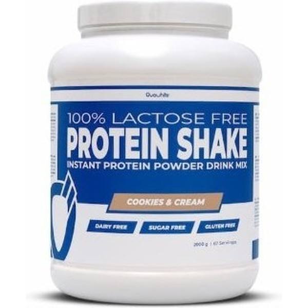 Ovowhite Protein Shake Instant 2000 gr  Sin Lactosa - Batido Protéico Instantáneo 100 % Libre de Lácteos