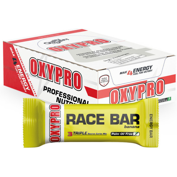 Oxypro Nutrition Race Day Bar - Caja De 24 Barrita X 45g