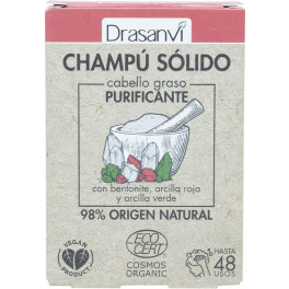 Drasanvi Shampoo Sólido Cabelos Oleosos Ecocert 80 Gr