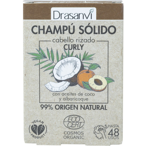 Drasanvi Champu Solido Cabello Rizado Ecocert 80 Gr