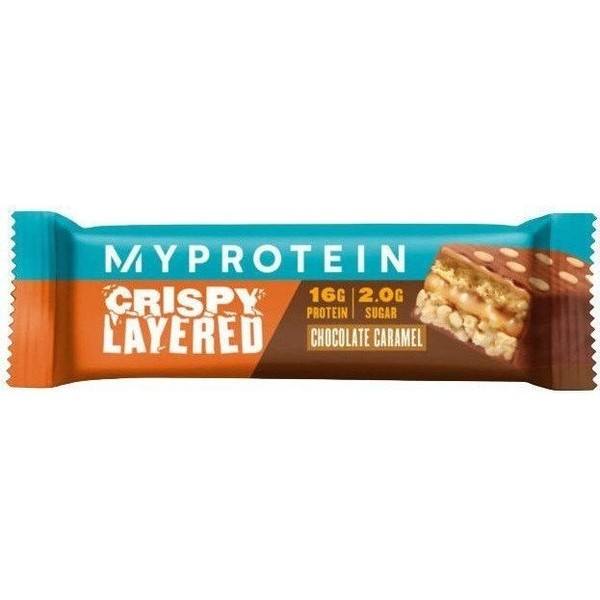 Myprotein Crispy Layered Bar 1 Barre X 50 Gr - Barre Protéinée Crispy Layered