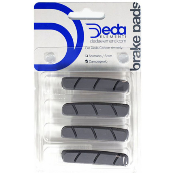 Conjunto de sapatas de freio Deda Elementi Rodas de carbono Deda para Shimano