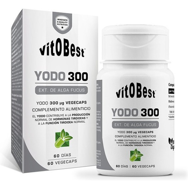 Vitobest Iodo 300 60 Cápsulas