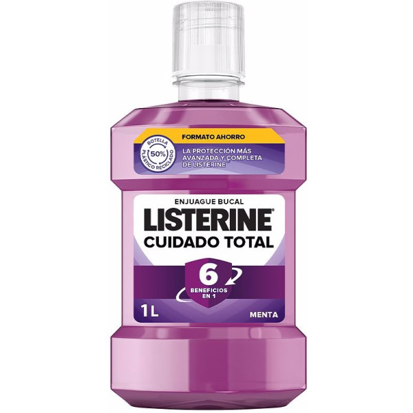 Listerine Total Care Bain De Bouche 1000 Ml Unisexe