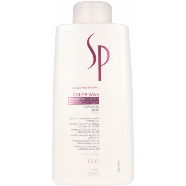 System Professional Sp Color Save Shampooing 1000 Ml Unisexe
