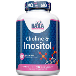 Haya Labs Choline & Inositol 500 Mg 100 Vcaps