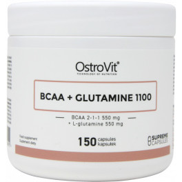 Ostrovit Bcaa + Glutamina 1100. 150 Cápsulas