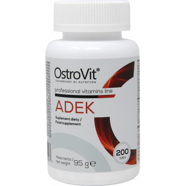 Ostrovit Vitaminas A. D. E Y K. 200 Comprimidos