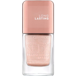 Catrice More Than Nude Translucent Effect Nail Polish 02-glitter Is Mujer