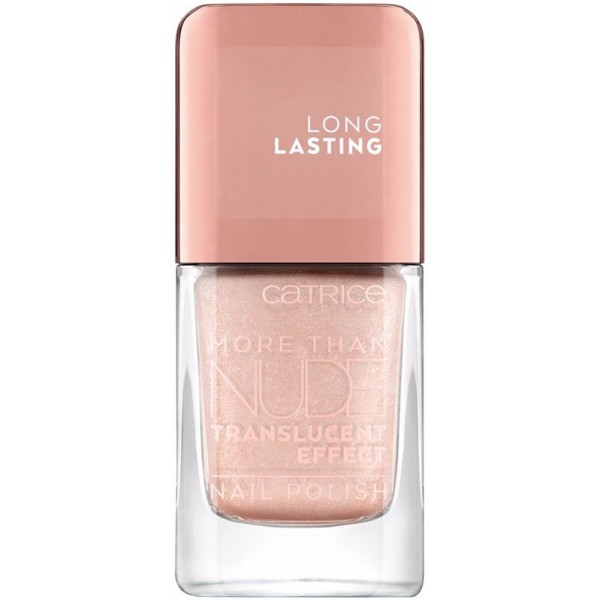 Catrice More Than Nude Translucent Effect Nail Polish 02-glitter Is Mujer