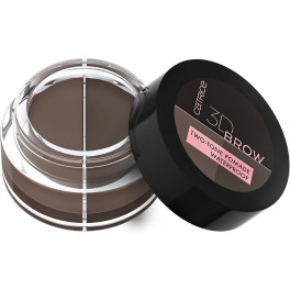 Catrice 3d Brow Pomada de dois tons Wp 020-médio para escuro