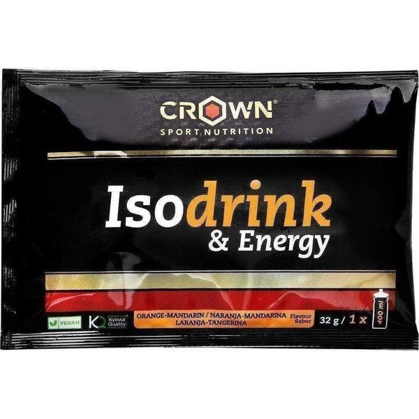 Crown Sport Nutrition Isodrink & Energy Eenmalige Dosis 1 Envelop X 32 Gr