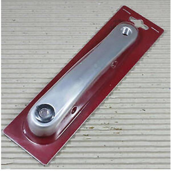 Mijnen Pieper Biela Izquierda Mijnenpieper Rock Aluminio 170 Mm Eje Cuadradillo Plata