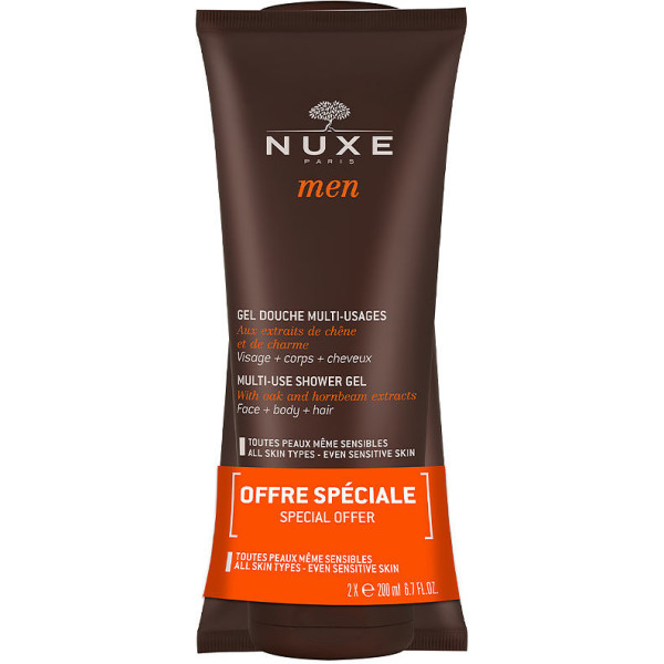 Nuxe Men Gel Douche Multi-gebruik Lot 2 Stuks Man