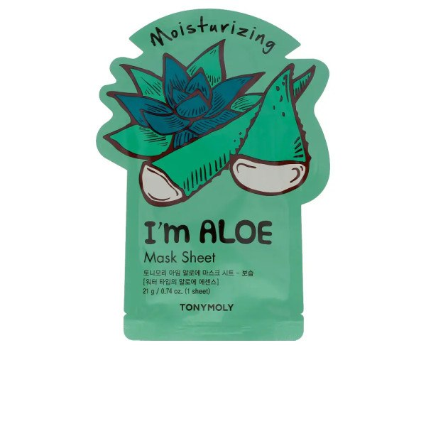 Tony Moly I'm Real Aloe Face Mask Sheet  21 G Unisex