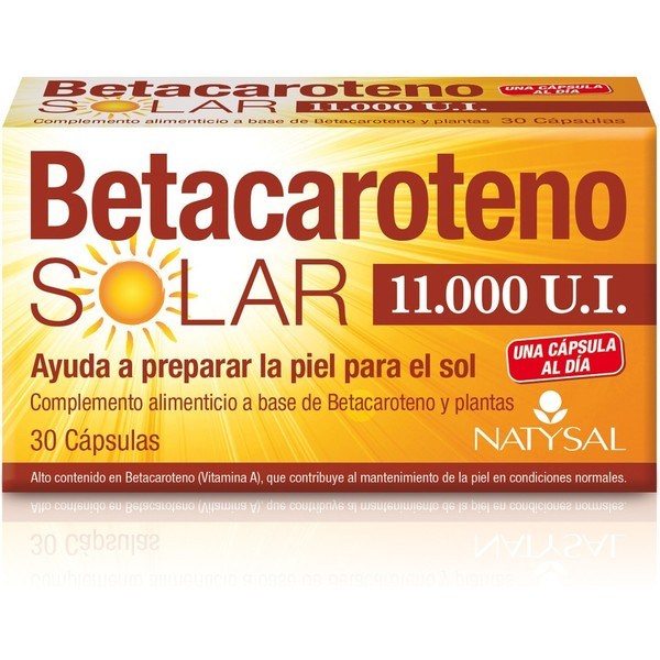 Natysal Betacaroteno Complex 30 Caps