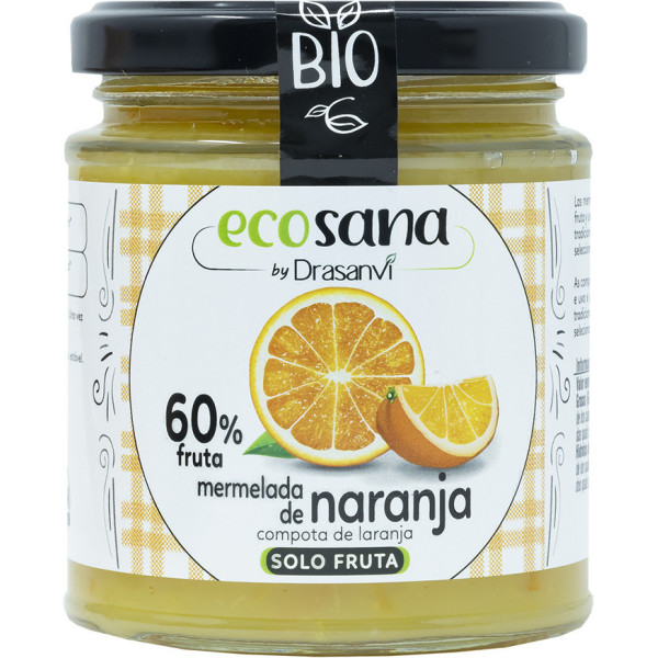 Ecosana Marmellata Extra Di Arancia Bio Senza Zucchero 255 Gr