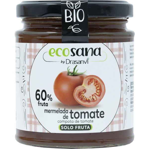 Ecosana Extra Sugar Free Tomato Jam Bio 255 Gr