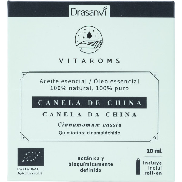 Olio essenziale di cannella cinese Drasanvi Bio 10 ml Vitaroms
