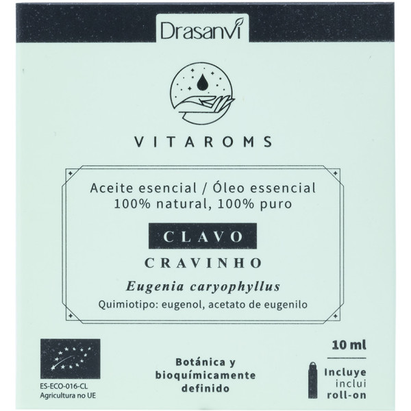 Drasanvi Clove Essential Oil Bio 10 ml Vitaroms