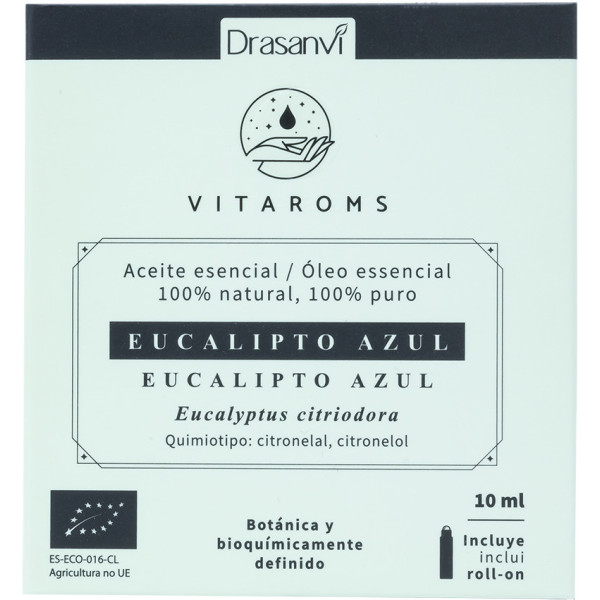 Drasanvi Bio Blue Eucalyptus etherische olie 10 ml Vitaroms