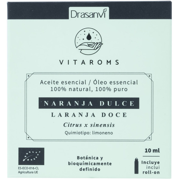 Drasanvi Süßorange ätherisches Öl Bio 10 ml Vitaroms