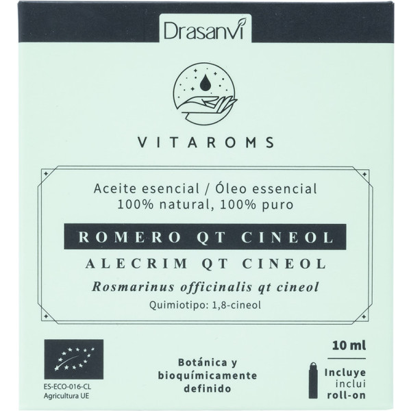 Drasanvi Rosmarino Olio Essenziale Qt Cineol Bio 10 Ml Vitaroms