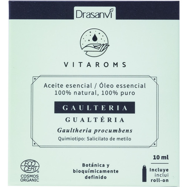 Drasanvi Olio Essenziale Wintergreen Ecocert Bio 10 Ml Vitaroms