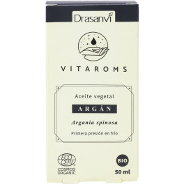 Drasanvi Aceite Vegetal Argan Bio (primera Presion Frio) 50 Ml Ecocert Vitaroms