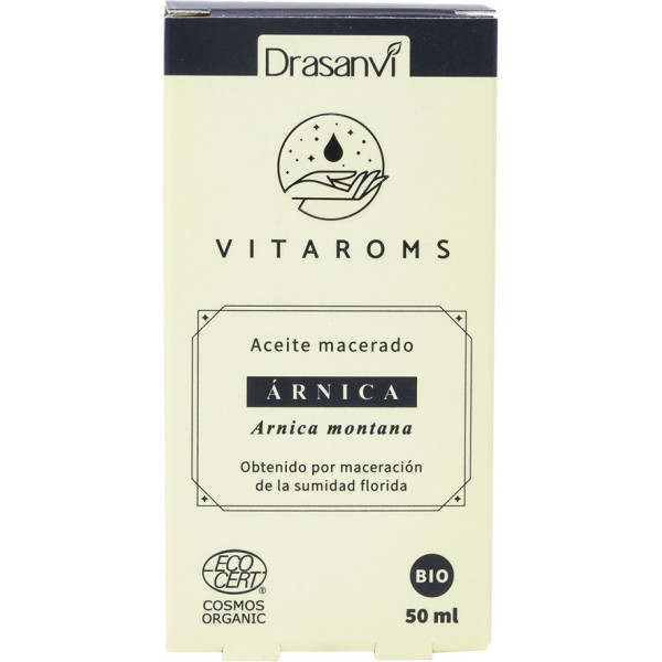 Drasanvi Gemacereerde Plantaardige Olie Arnica Bio 50 Ml Ecocert Vitaroms