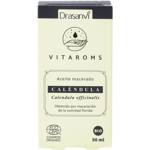 Drasanvi Óleo vegetal macerado de calêndula orgânico 50 ml Ecocert Vitaroms