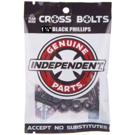 Independent Cross Bolts 1.25" Black Phillips - Unisex