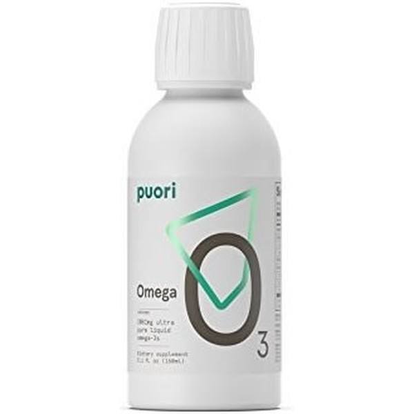 Puori Omega O3 Liquide d'Huile de Poisson Ultra Pure - Liquide Oméga 3 150 ml
