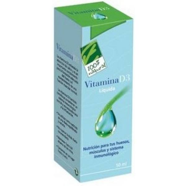 100% Natuurlijke Vitamine D3 Vloeistof 50 ml