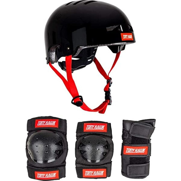 Tony Hawk Protective helmet and padset 4-8 years - Unisex