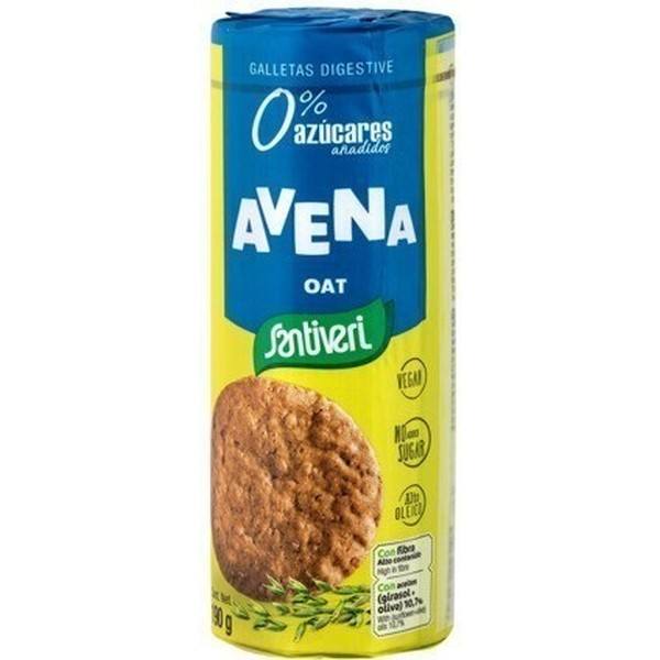 Biscuits digestifs à l'avoine Santiveri 190 grammes