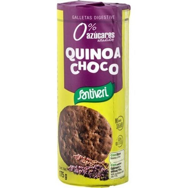 Biscotti Santiveri Digestive Quinoa/choco 175 Gr