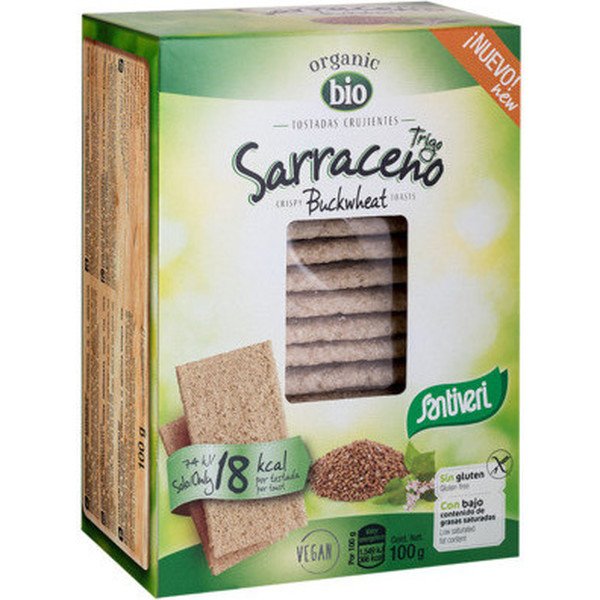 Trigo sarraceno torrado crocante Santiveri Bio - 100 gramas