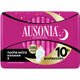 Ausonia Compresse Nuit Extra Wings 9 U Femme