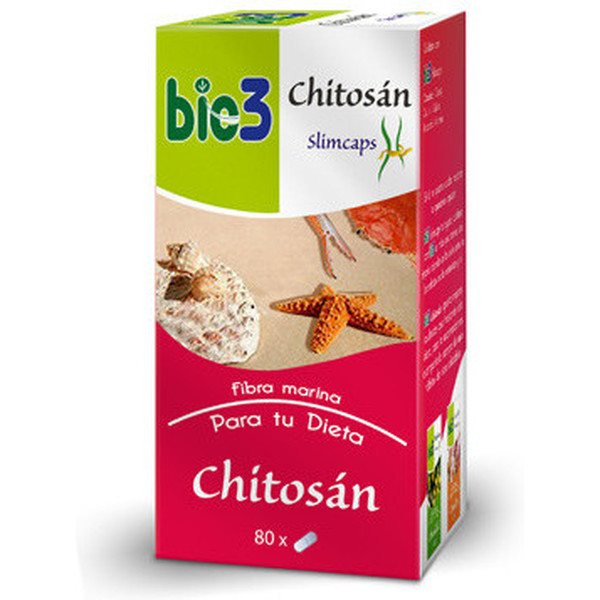 Bio3 Bie3 Chitosan Slimcaps 500 mg 80 Kapseln